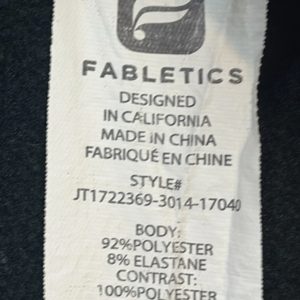 Fabletics‎ Active Top Womens Medium Full Zip - Picture 8 of 8